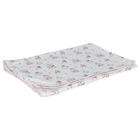 Baby Girls White & Pink Carousel Blanket, 1, hi-res